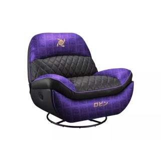 Sillón Gamer Cougar Overlord One Piece Robin Black Purple en Cuero Sintético Ergonómico