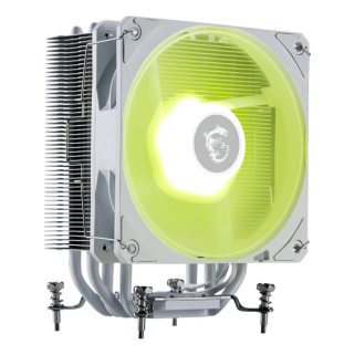 Enfriamiento de Aire MSI MAG CoreFrozr AA13 White ARGB 120mm para CPU Intel LGA1851/1700 y AMD AM5/AM4