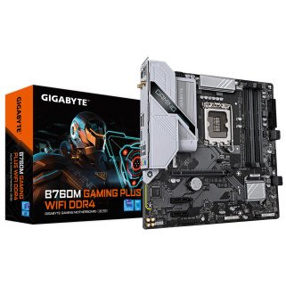 Motherboard Gigabyte B760M G Pro WIFI DDR4 LGA1700 Micro ATX 4xDDR4 3200MHz HDMI DP