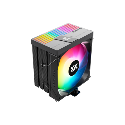 Enfriamiento para CPU XYZ Thermax 4 Pulsar ARGB Negro 120mm 1800 RPM Compatible Intel y AMD