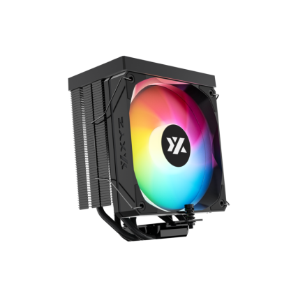 Enfriamiento para CPU XYZ Thermax 4 Pulsar ARGB Negro 120mm 1800 RPM Compatible Intel y AMD