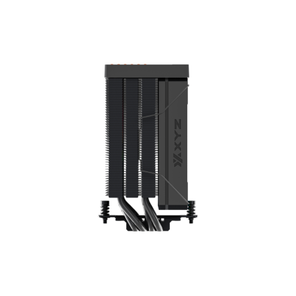 Enfriamiento para CPU XYZ Thermax 4 Pulsar ARGB Negro 120mm 1800 RPM Compatible Intel y AMD