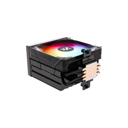 Enfriamiento para CPU XYZ Thermax 4 Pulsar ARGB Negro 120mm 1800 RPM Compatible Intel y AMD