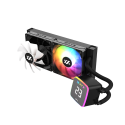 Enfriamiento Líquido XYZ Aquapulse AIO 240mm ARGB Negro con Pantalla Digital y Bomba 2500 RPM