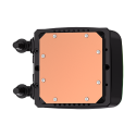 Enfriamiento Líquido XYZ Aquapulse AIO 240mm ARGB Negro con Pantalla Digital y Bomba 2500 RPM
