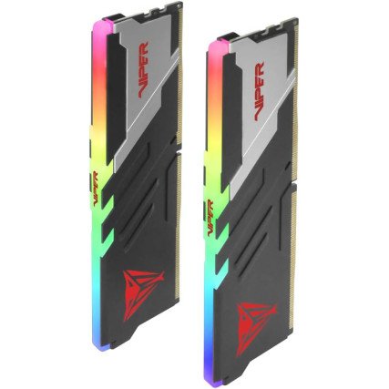 Memoria RAM DDR5 Viper Venom RGB 32GB Kit 2x16GB 5600MHz para Gaming y Alto Rendimiento