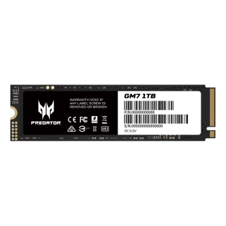 SSD M.2 NVMe Acer Predator GM7 1TB PCIe Gen4x4 7200MB/s Gaming Alto Rendimiento