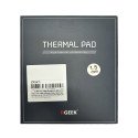 Pad térmico RGREEK 12W/mK 100x100mm 1.5mm alta conductividad térmica para CPU GPU electrónica