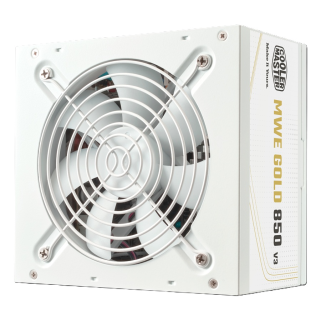 Fuente de Poder Cooler Master MWE Gold V3 850W White ATX 3.1 80 Plus Gold Modular PCIe 5.1