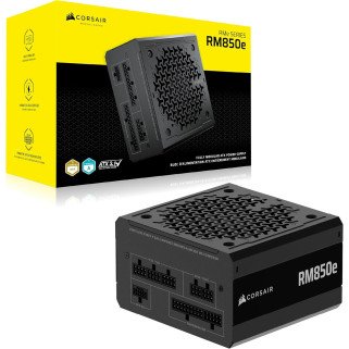 Fuente de Poder Corsair RM850e 850W 80 Plus Gold Modular ATX 3.1 PCIe 5.1 Negra
