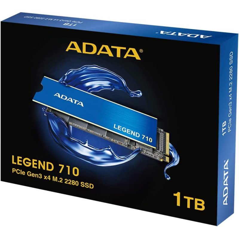 SSD ADATA Legend 710 NVMe M.2 1TB PCIe 3.0 Unidad de Estado Sólido de Alto Rendimiento SSD ADATA Legend 710 NVMe M.2 1TB PCIe 3.0 Unidad de Estado Sólido de Alto Rendimiento