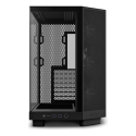 Gabinete NZXT H6 Flow Black Mid Tower ATX de Doble Cámara Compacta con Alto Flujo de Aire