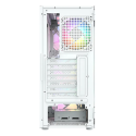 Gabinete XYZ Airone 100 Mesh White ATX con 6 Ventiladores ARGB y Panel de Cristal Templado