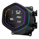 Enfriamiento Líquido Cooler Master MasterLiquid Core NEX Digital 360 ARGB Negro 360mm para Intel y AMD