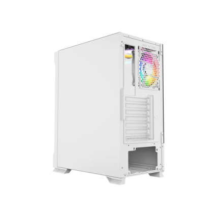 Gabinete XYZ Airone 300-X Mesh White ATX con 6 Ventiladores 120mm Alto Flujo de Aire