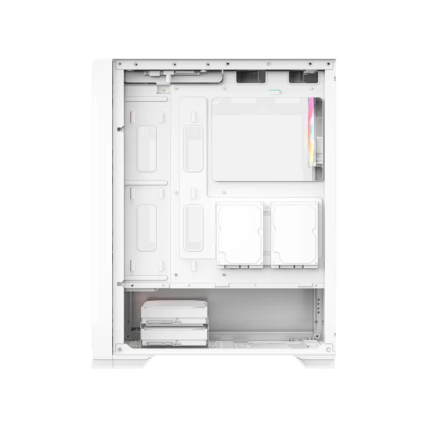 Gabinete XYZ Airone 300-X Mesh White ATX con 6 Ventiladores 120mm Alto Flujo de Aire