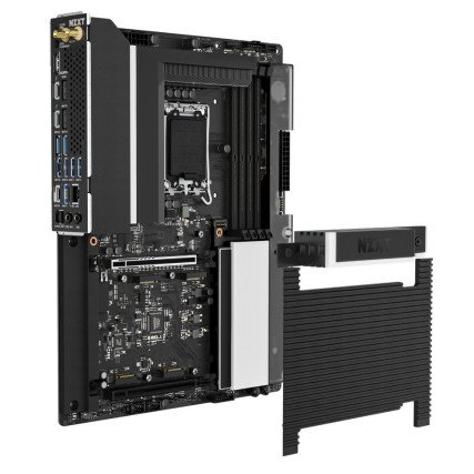 Tarjeta Madre NZXT N9 Z890 RGB ATX LGA 1851 DDR5 Black para Intel Core Ultra Gaming