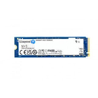 Unidad de Estado Sólido Kingston NV3 1TB M.2 NVMe PCIe 4.0 SSD