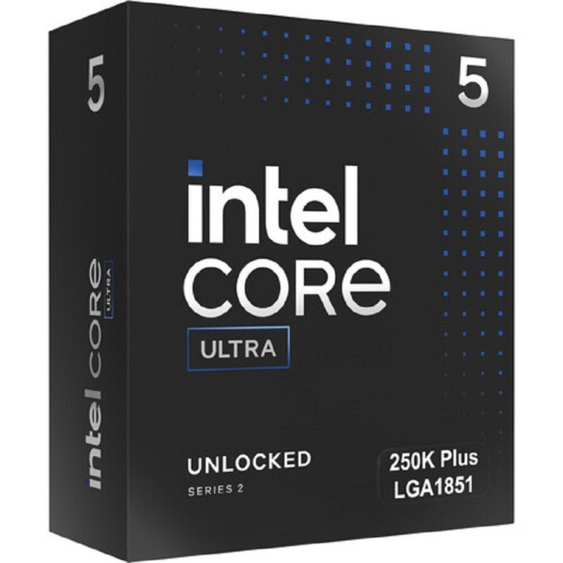 Procesador Intel Core Ultra 5 250K Plus IA LGA1851 | 18 Núcleos, hasta 5.3GHz, Gráficos Integrados, Desbloqueado