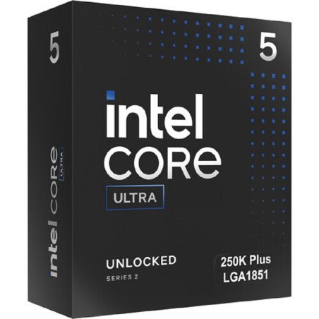 Procesador Intel Core Ultra 5 250K Plus IA LGA1851 | 18 Núcleos, hasta 5.3GHz, Gráficos Integrados, Desbloqueado