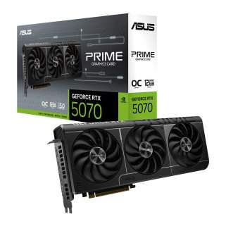 Tarjeta de Video ASUS Prime RTX 5070 O12G 12GB GDDR7 PCIe 5.0 Triple Fan