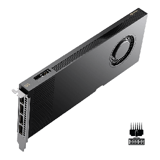Tarjeta de Video PNY NVIDIA RTX PRO 4000 Blackwell 24GB GDDR7 ECC 140W 4x DisplayPort 2.1