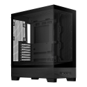 Gabinete ASUS A31 TG Black Negro Micro-ATX con Vidrio Templado y Soporte BTF | Sin Fuente
