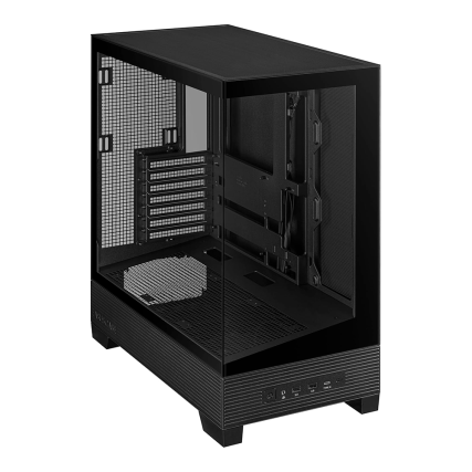 Gabinete ASUS A31 TG Black Negro Micro-ATX con Vidrio Templado y Soporte BTF | Sin Fuente