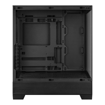 Gabinete ASUS A31 TG Black Negro Micro-ATX con Vidrio Templado y Soporte BTF | Sin Fuente