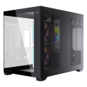 Gabinete Gamer Balam Rush Tank Core Pro GI925 Micro-ATX Full Cristal Negro con 3 Ventiladores ARGB | BR-943840