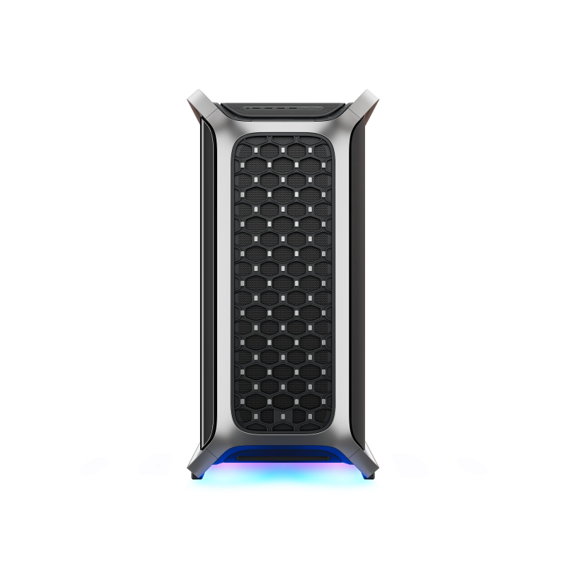 Gabinete Cooler Master COSMOS Alpha Silver Full Tower ATX/E-ATX con Vidrio Templado