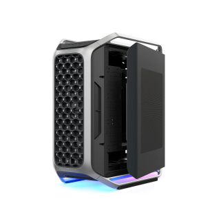 Gabinete Cooler Master COSMOS Alpha Silver Full Tower ATX/E-ATX con Vidrio Templado