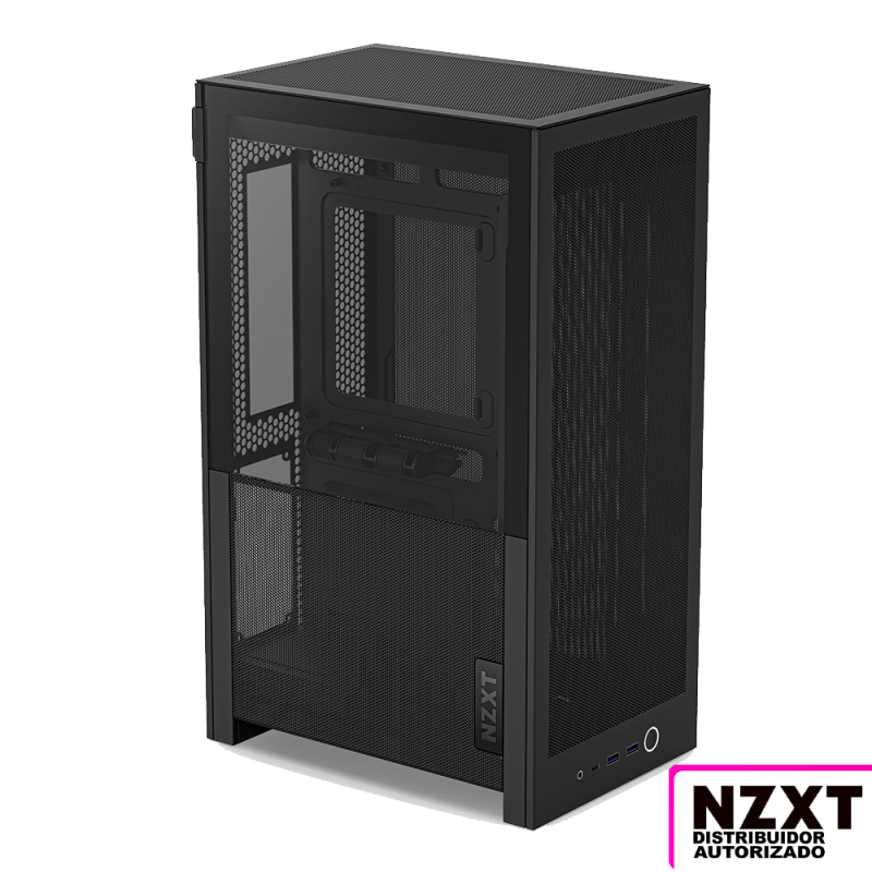 Gabinete NZXT H2 Flow 2026 Negro Mini-ITX Gabinete NZXT H2 Flow 2026 Negro Mini-ITX