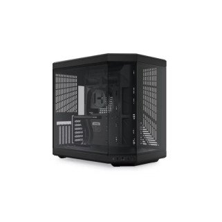 Gabinete HYTE Y70 Negro Mid Tower  con Cable Riser Incluido, Vidrio Panorámico y Diseño Premium