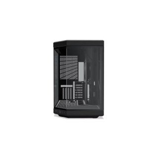 Gabinete HYTE Y70 Negro Mid Tower con Cable Riser Incluido, Vidrio Panorámico y Diseño Premium