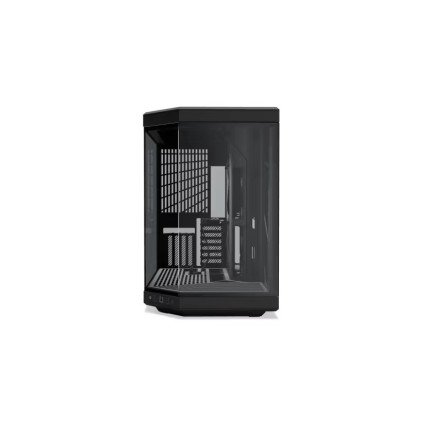 Gabinete HYTE Y70 Negro Mid Tower  con Cable Riser Incluido, Vidrio Panorámico y Diseño Premium