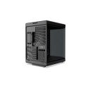 Gabinete HYTE Y70 Negro Mid Tower con Cable Riser Incluido, Vidrio Panorámico y Diseño Premium