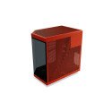 Gabinete HYTE Y70 Negro/Rojo Mid Tower con Cable Riser, Vidrio Panorámico y Diseño Premium