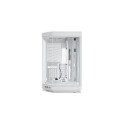 Gabinete HYTE Y70 Blanco Mid Tower con Cable Riser, Vidrio Panorámico y Diseño Premium