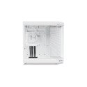 Gabinete HYTE Y70 Blanco Mid Tower con Cable Riser, Vidrio Panorámico y Diseño Premium