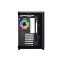 Gabinete Cooler Master Elite 600 Black ATX con 7 Ventiladores ARGB, Vidrio Templado y Alto Flujo de Aire