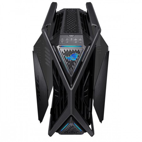 Gabinete ASUS ROG Hyperion GR701 Negro ATX Full Tower con Panel de Malla, Vidrio Templado y Alto Flujo de Aire (Sin Fuente)