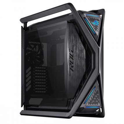 Gabinete ASUS ROG Hyperion GR701 Negro ATX Full Tower con Panel de Malla, Vidrio Templado y Alto Flujo de Aire (Sin Fuente)