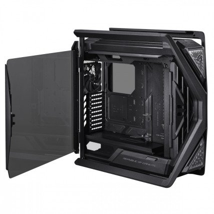 Gabinete ASUS ROG Hyperion GR701 Negro ATX Full Tower con Panel de Malla, Vidrio Templado y Alto Flujo de Aire (Sin Fuente)