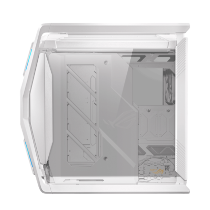 Gabinete ASUS ROG Hyperion GR701 White Edition Blanco ATX Full Tower con Malla, Vidrio Templado y Alto Flujo de Aire (Sin Fuente