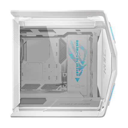 Gabinete ASUS ROG Hyperion GR701 White Edition Blanco ATX Full Tower con Malla, Vidrio Templado y Alto Flujo de Aire (Sin Fuente