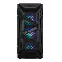 Gabinete ASUS TUF Gaming GT301 Negro ATX con Vidrio Templado y 4 Ventiladores RGB ARGB