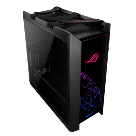 Gabinete ASUS ROG Strix Helios GX601 Negro E-ATX con Vidrio Templado, Iluminación RGB y 3 Ventiladores de 120 mm