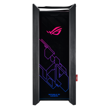 Gabinete ASUS ROG Strix Helios GX601 Negro E-ATX con Vidrio Templado, Iluminación RGB y 3 Ventiladores de 120 mm