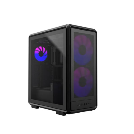 Gabinete Cooler Master MasterFrame 500 Mesh ARGB Negro Media Torre | Alto Flujo de Aire | Sin Fuente